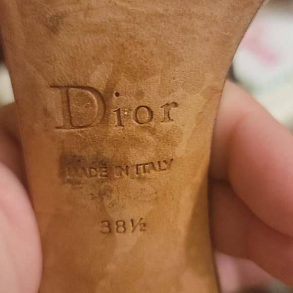 Dior Vintage Strap Heels - Picture 3 of 6